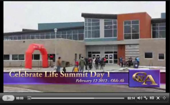Celebrate Life Summit a week long event in Olds Alberta