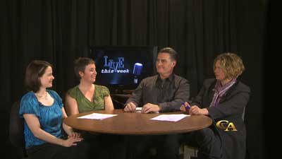 Live This Week (left to right) Krystal, Shawna, Jim, Sharyl from Olds Alberta